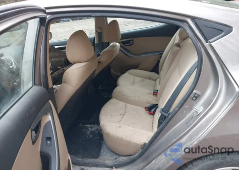 2012 Hyundai Elantra Gls из США, поврежденный, VIN 5NPDH4AE4CH097433